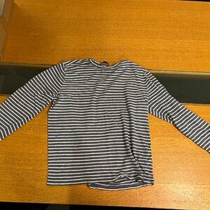 Vince Long-Sleeve Striped Tee